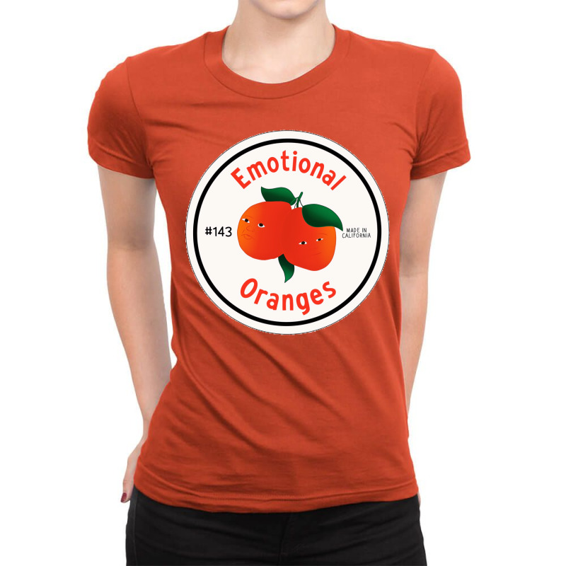 Emotional Oranges Ladies Fitted T-Shirt by wivekesubiha | Artistshot