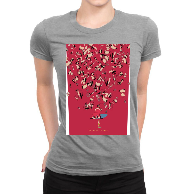 Paranoia Agent Ladies Fitted T-Shirt by lemcaedgaarq | Artistshot