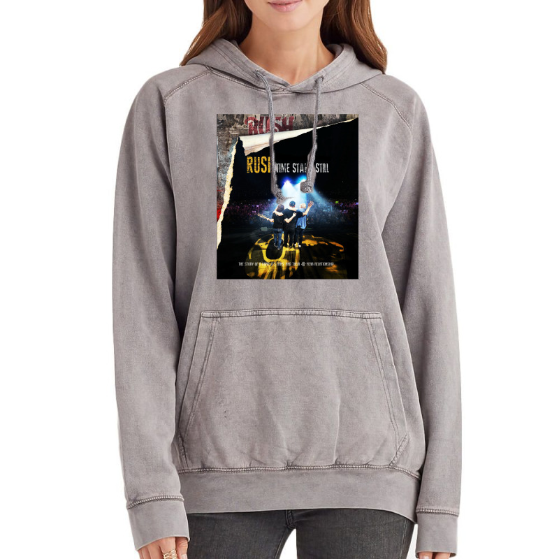 Time Stand Still Always Rush   Cool Vintage Hoodie | Artistshot