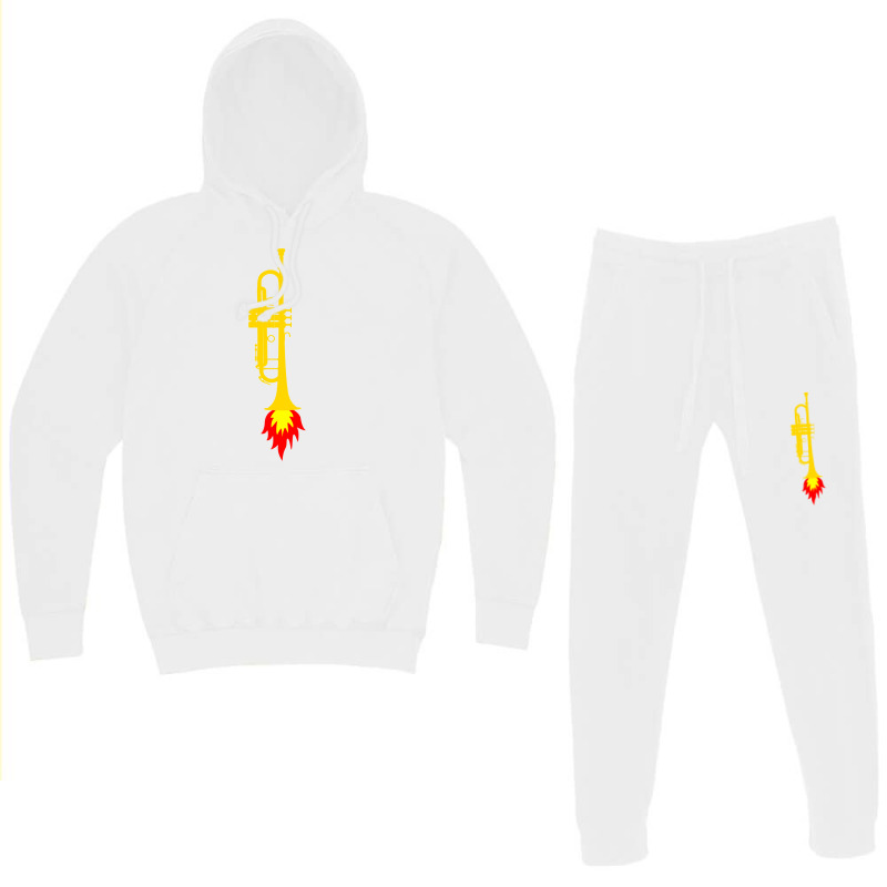 Trumpet Rocket Funny Trumpet Gift Classic T Hoodie & Jogger set by kleisazumatar | Artistshot