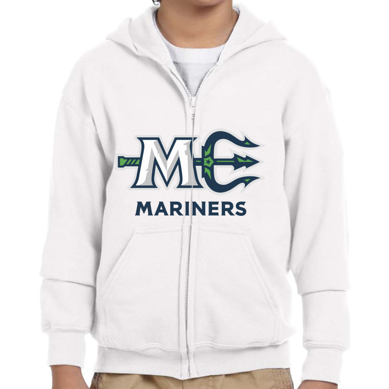 Maine Ice Hockey Youth Zipper Hoodie by bawbaww3 | Artistshot