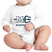 Maine Ice Hockey Long Sleeve Baby Bodysuit | Artistshot