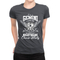 Gemini Zodiac Sign Funny Women Man Kids Birthday Gift Ladies Fitted T-shirt | Artistshot