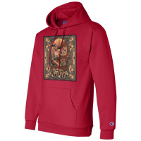 God Fight Against Giant Snake Champion Hoodie | Artistshot