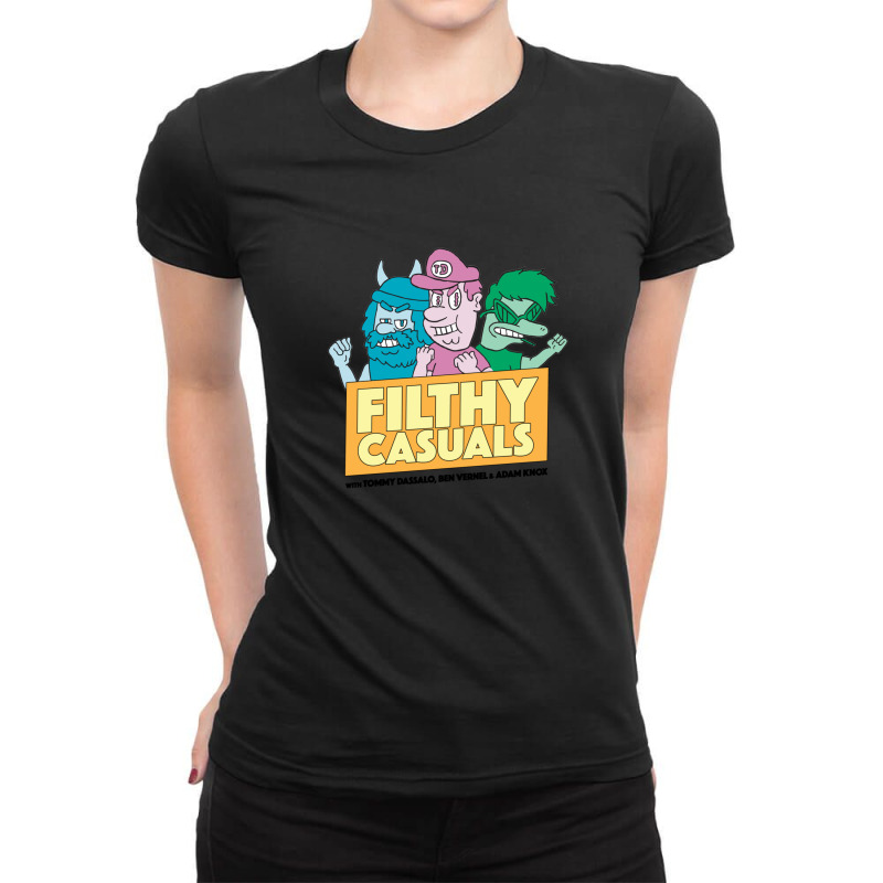 Filthy Casuals Ladies Fitted T-Shirt by TerriWilliams | Artistshot