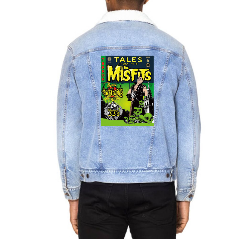 Tales From The Crypt 1 Unisex Sherpa-lined Denim Jacket | Artistshot