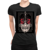 Ghost Classic Poster Boy Ladies Fitted T-shirt | Artistshot