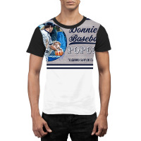 Donnie Baseball Popcorn Graphic T-shirt | Artistshot