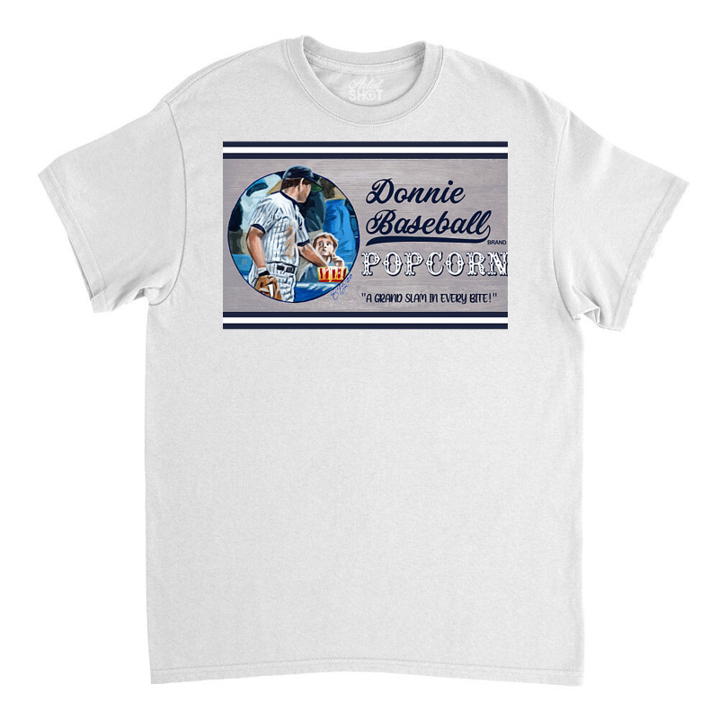 Donnie Baseball Popcorn Classic T-shirt | Artistshot