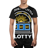 Limited Edition Funny Gambling I'm Just A Little Bit Slotty Graphic T-shirt | Artistshot