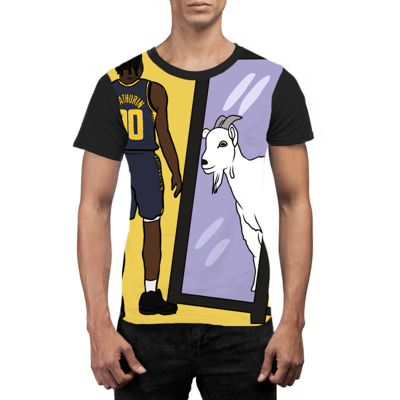 Bennedict Mathurin Mirror Goat Graphic T-shirt by ronishsilca6 | Artistshot