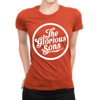 White The Glorious Sons The Unfinished Business Tour 2021 2022   Love Ladies Fitted T-shirt | Artistshot