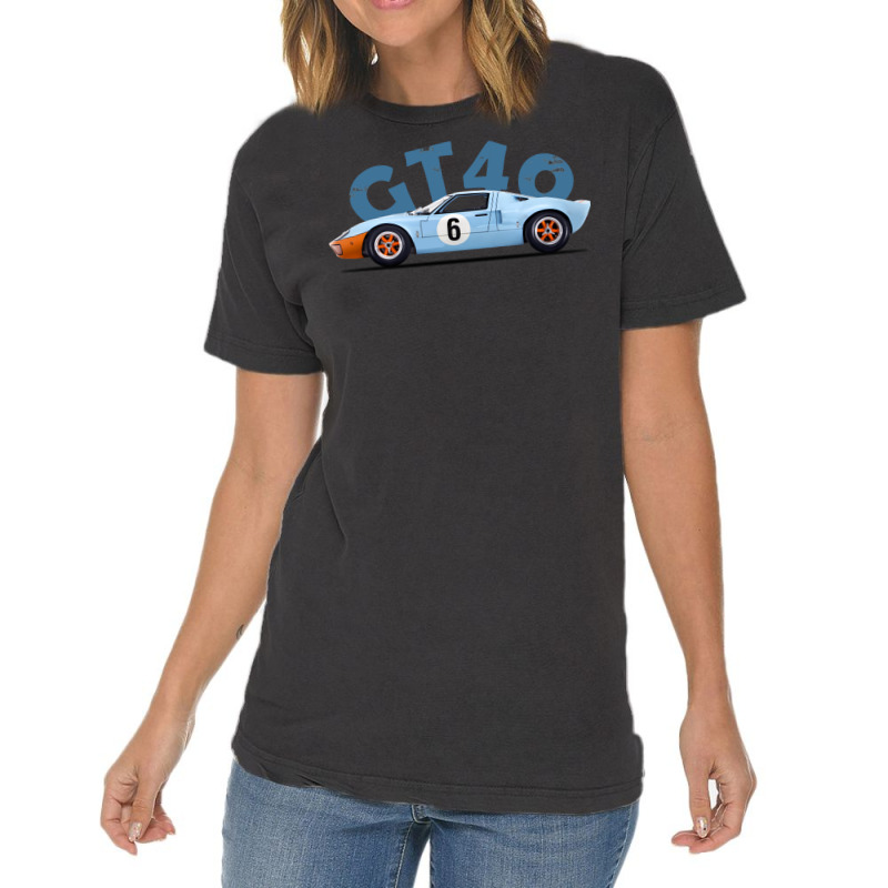 The Gt40 Vintage T-Shirt by buvarpeunjinc | Artistshot