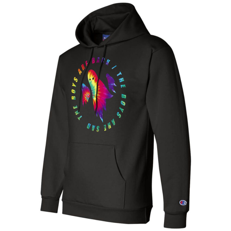 Waterparks Ghosts (tiedye) Classic  Vintage Champion Hoodie by bafixtreemm | Artistshot