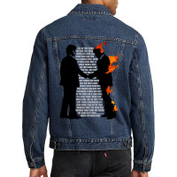 Wish You Were ..... Classic  Stars Men Denim Jacket | Artistshot