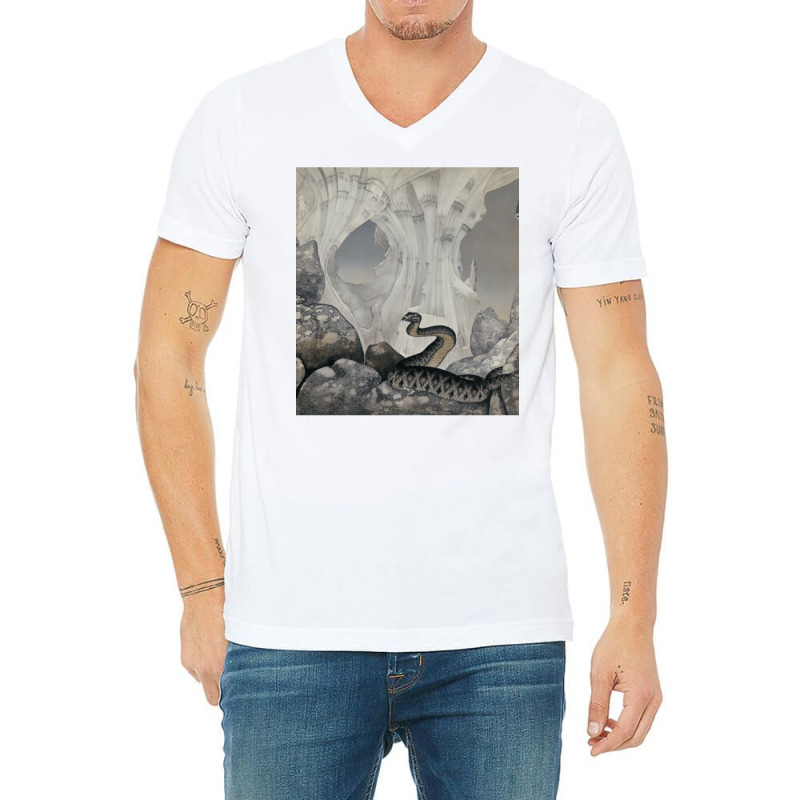 Yes Relayer Album Cover , Ii Active  Hippie V-neck Tee | Artistshot