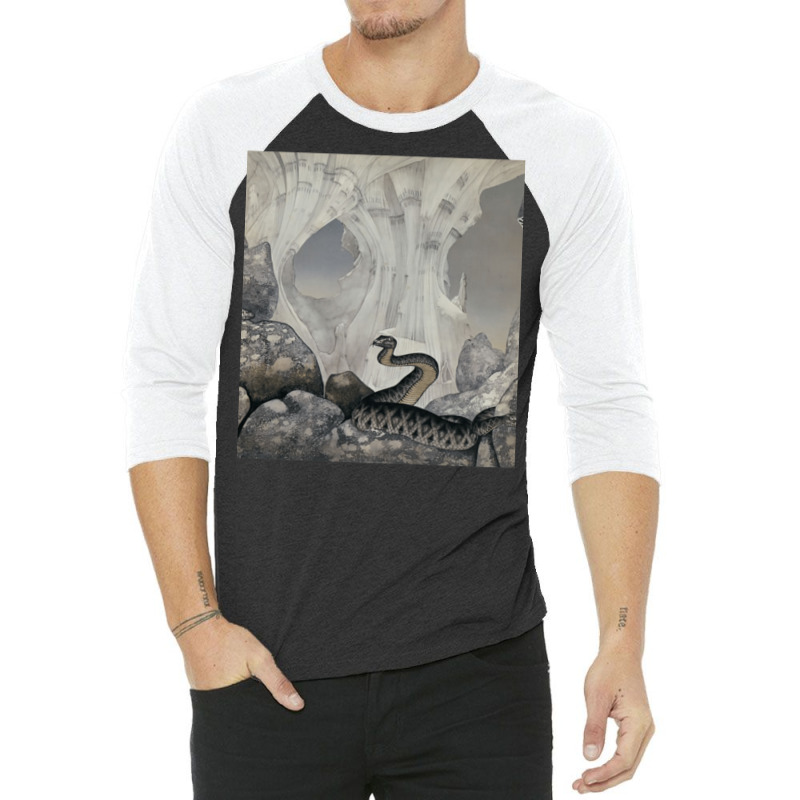 Yes Relayer Album Cover , Ii Active  Hippie 3/4 Sleeve Shirt | Artistshot