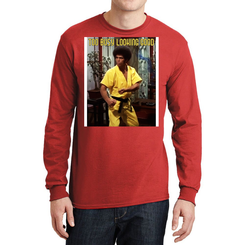 Jim Kelly Long Sleeve Shirts by durimringajs | Artistshot