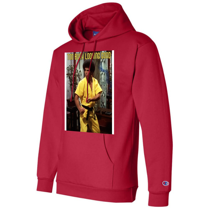 Jim Kelly Champion Hoodie by durimringajs | Artistshot