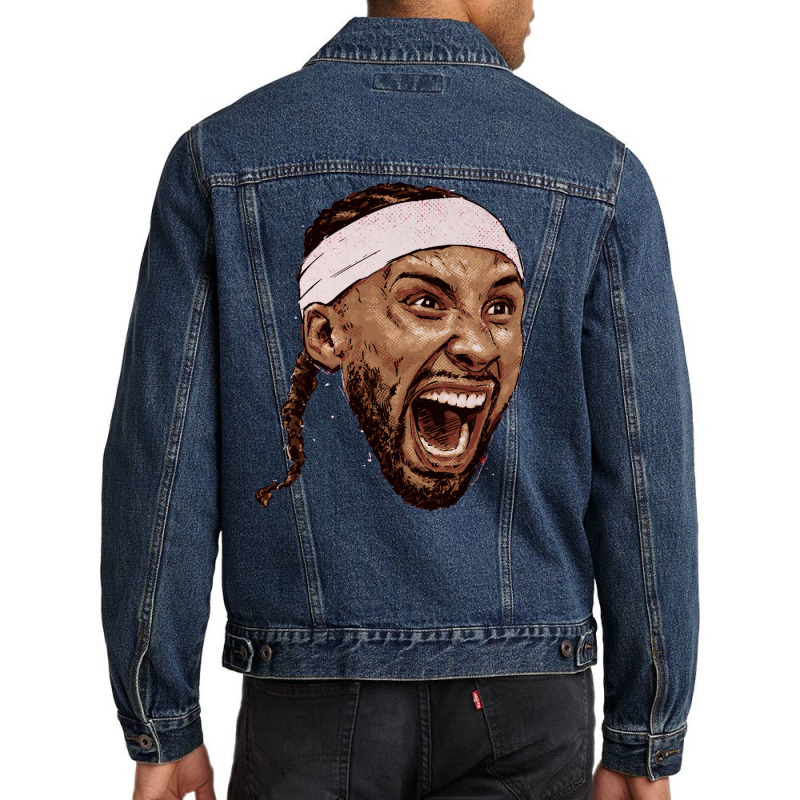 Jose Alvarado Scream Men Denim Jacket by durimringajs | Artistshot