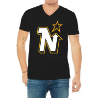 Vintage Minnesota Hockey   Retro North Stars V-neck Tee | Artistshot