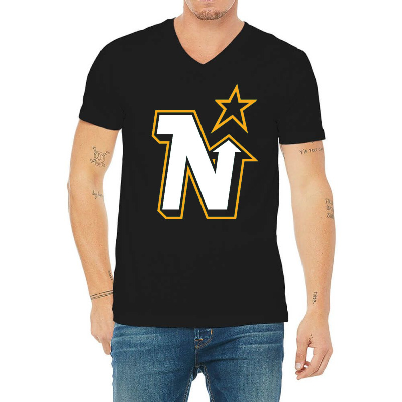 Vintage Minnesota Hockey   Retro North Stars V-neck Tee | Artistshot