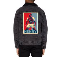 Thierry Henry Hope Unisex Sherpa-lined Denim Jacket | Artistshot