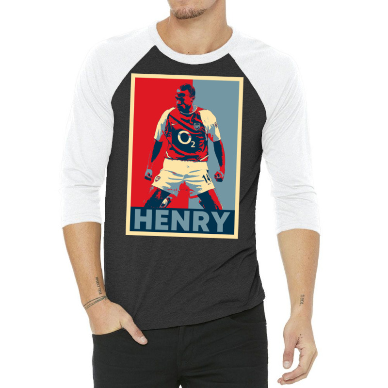 Thierry Henry Hope 3/4 Sleeve Shirt by buvarpeunjinc | Artistshot