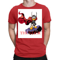 The Duck Of The Thunder Classic Poster Trending T-shirt | Artistshot