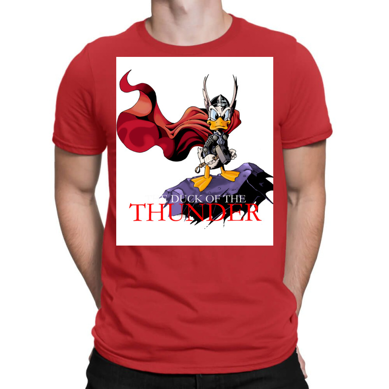 The Duck Of The Thunder Classic Poster Trending T-shirt | Artistshot