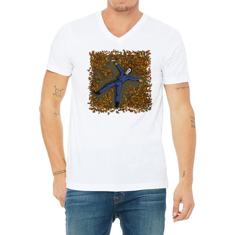 Killer Angel V-Neck Tee by durimringajs | Artistshot