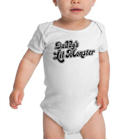 Daddys Lil Monster Baby Bodysuit | Artistshot