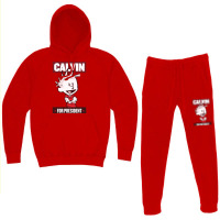 Calvin For President Hoodie & Jogger Set | Artistshot