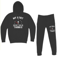 Y Boat Doesnt Run On Thanks Hoodie & Jogger Set | Artistshot