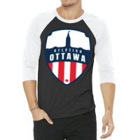 The Atlético Ottawa 3/4 Sleeve Shirt | Artistshot