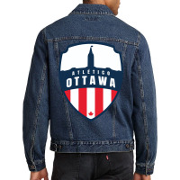 The Atlético Ottawa Men Denim Jacket | Artistshot