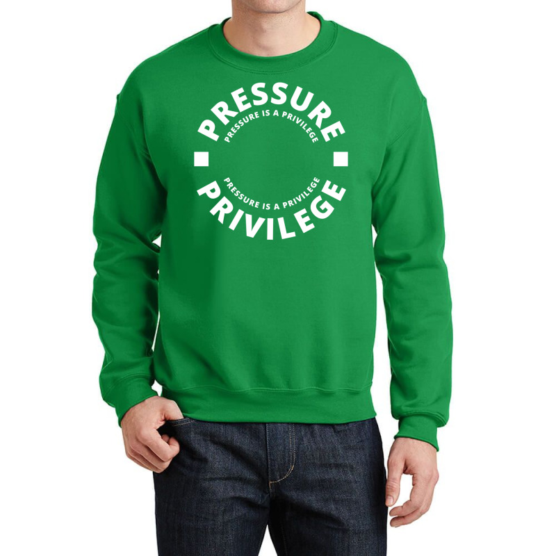 Cbum  Pressure Is A Privilege Crewneck Sweatshirt by ronishsilca6 | Artistshot