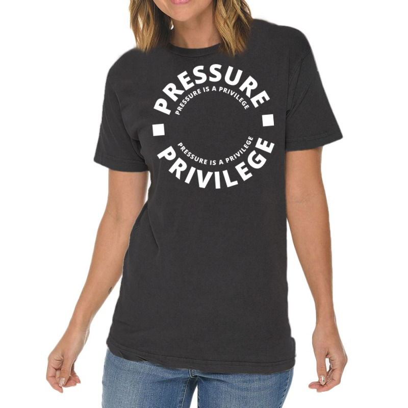 Cbum  Pressure Is A Privilege Vintage T-Shirt by ronishsilca6 | Artistshot