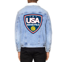 Usa Water Polo Unisex Sherpa-lined Denim Jacket | Artistshot