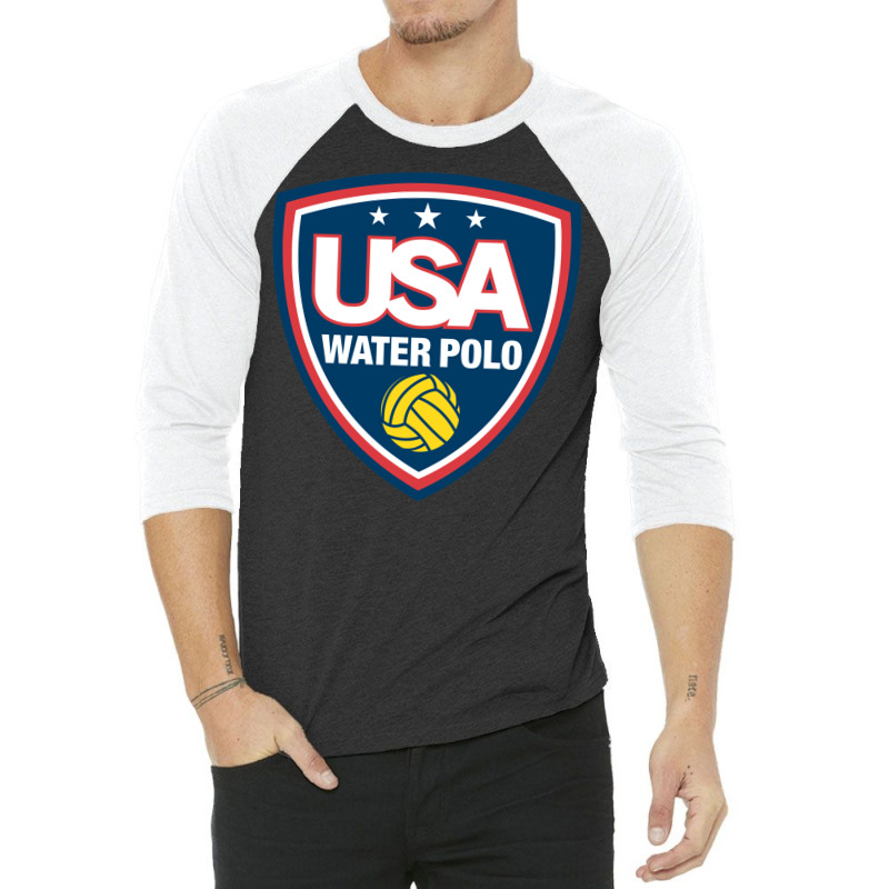 Usa Water Polo 3/4 Sleeve Shirt by buvarpeunjinc | Artistshot