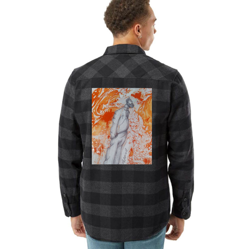 Enki Thinks About The World Flannel Shirt | Artistshot