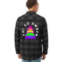 Hi Go Away Lgbt Flannel Shirt | Artistshot