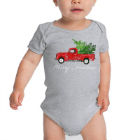 Vintage Wagon Christmas T Shirt   Tree On Car Xmas Vacation T Shirt Baby Bodysuit | Artistshot