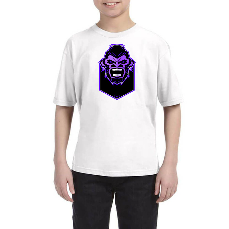 Angry Gorilla Youth Tee | Artistshot