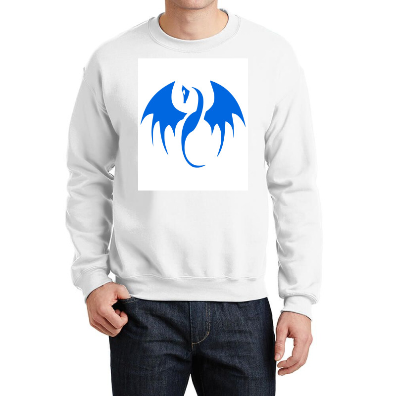 Dragon January Symbol Poster Crewneck Sweatshirt by persiefennink | Artistshot