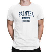 Palmyra Illinois Il Vintage Athletic Sports Design T-shirt | Artistshot