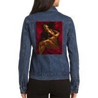 Leader Of The Pack Poster Stars Ladies Denim Jacket | Artistshot