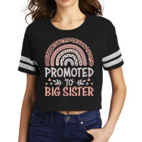 Promoted To Big Sister I Am Going To Be A Big Sister 2022 Scorecard Crop Tee | Artistshot