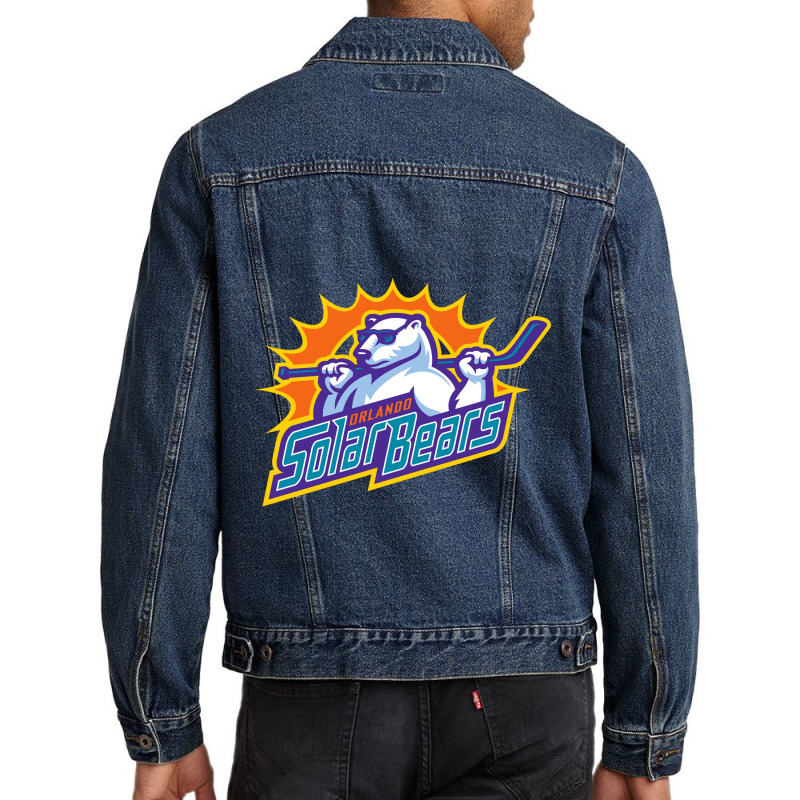 Orlando Solar Bears Men Denim Jacket by Kailandtea | Artistshot