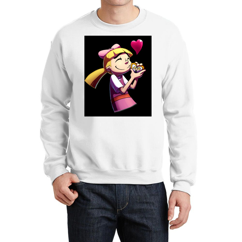 Helga G Pataki Poster Red Crewneck Sweatshirt by persiefennink | Artistshot